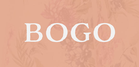 BOGO 50% OFF