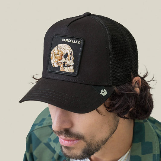 Trucker Hat - The Cancelled Skull
