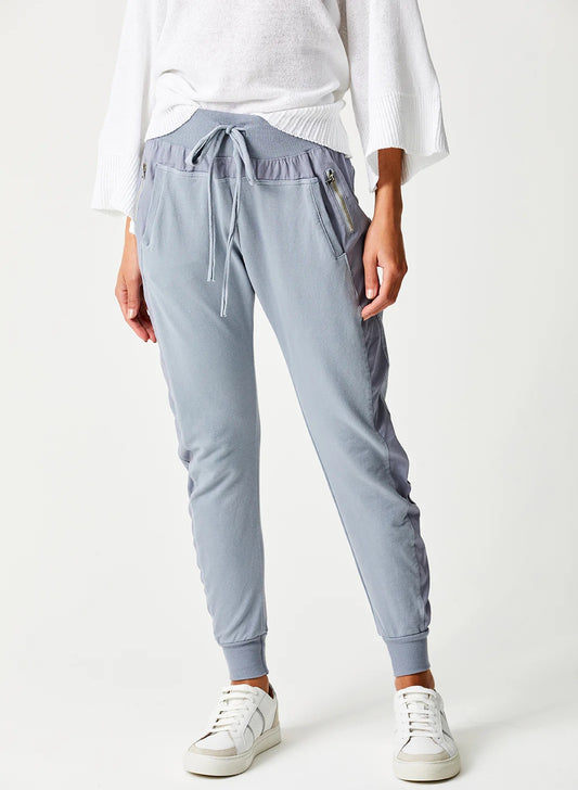 Suzy D Ultimate Joggers Cotton Joggers | Urban Grey, Made in Italy