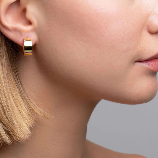 Mimi + Marge - Lanjut Hoops - Gold Shiny