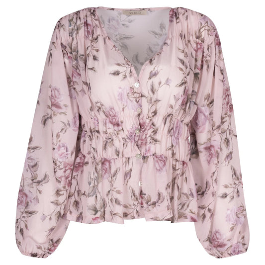 Astrid Unbirthday Blouse | Roses, Made in Italy