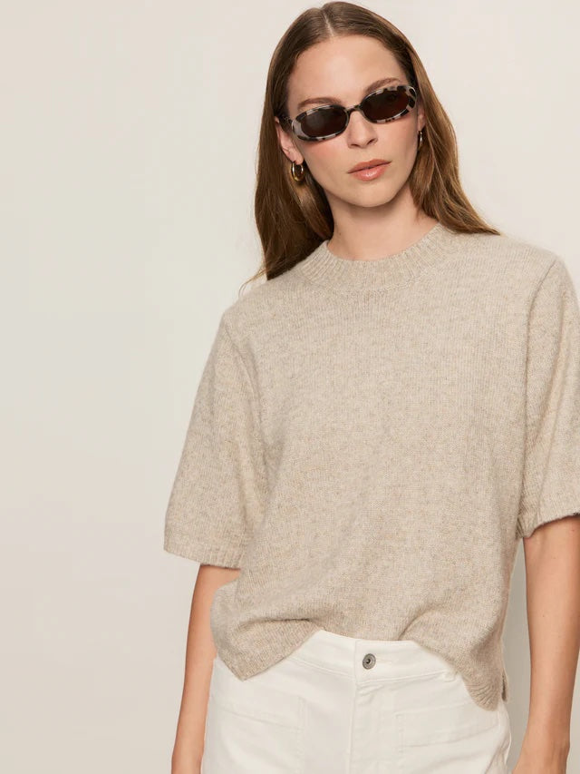 The Perfect Sweater Tee - Heather Pearl
