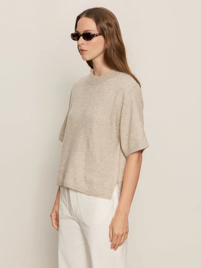 The Perfect Sweater Tee - Heather Pearl