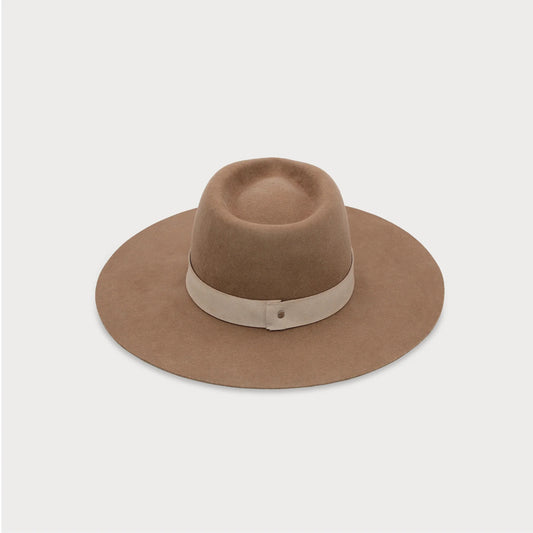 Ace of Something Asa Fedora | Camel, 100% Australian Wool