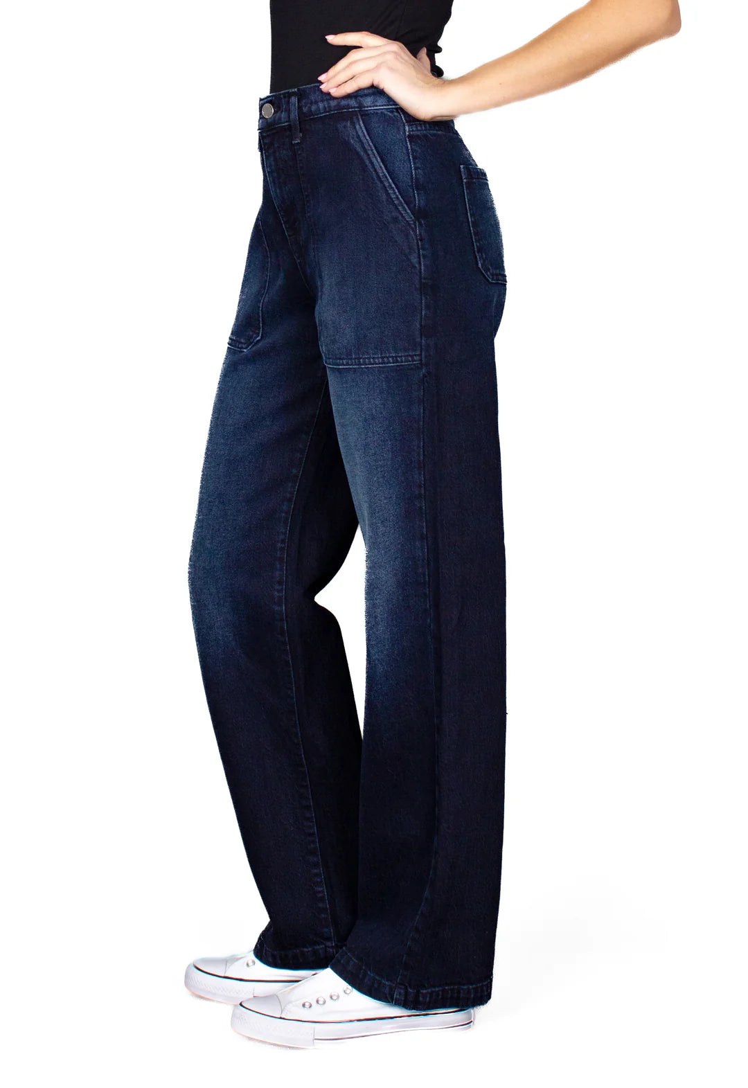 Modern American Jeans Farrah Apache, Blue | Ethical Denim