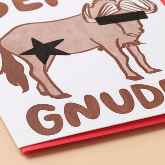 And Here We Are Friendship Card, Send Gnudes | Made in the USA