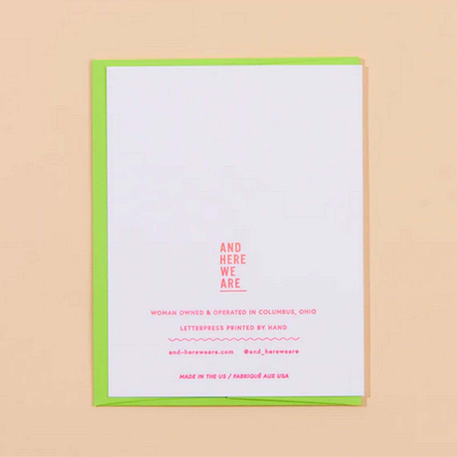 And Here We Are Congratulations Card | Love That For You