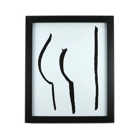 And Here We Are Art Print | Butt, Made in the USA