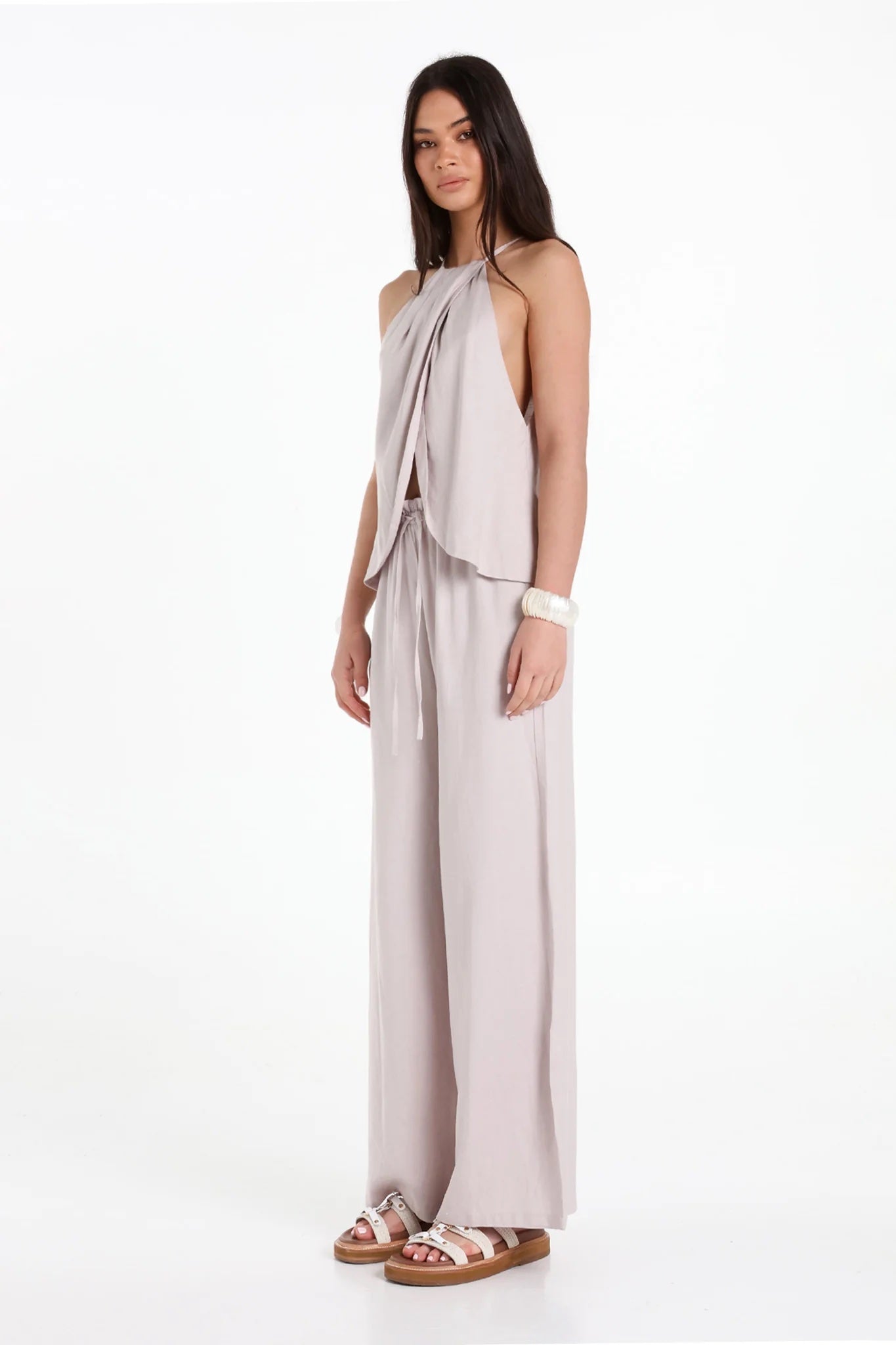 Lost in Lunar Florence Pants | Grey, Designed in Australia