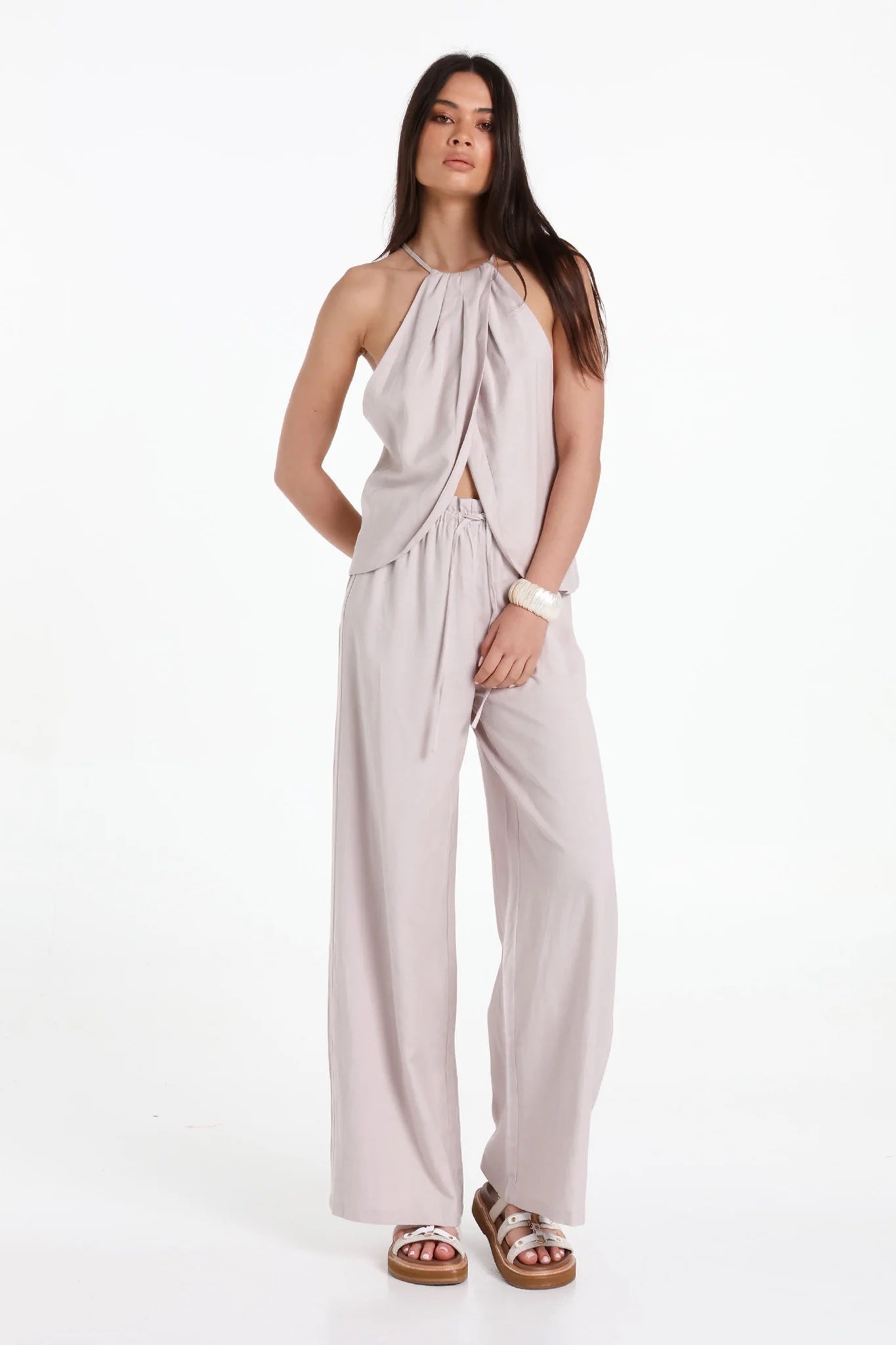 Lost in Lunar Florence Pants | Grey, Designed in Australia