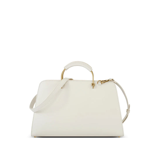 Pixie Mood Becca Tote - Coconut Cream, Vegan Leather