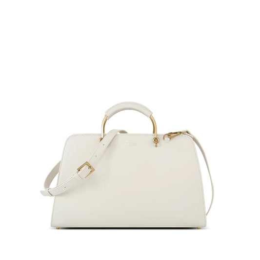 Pixie Mood Becca Tote - Coconut Cream, Vegan Leather