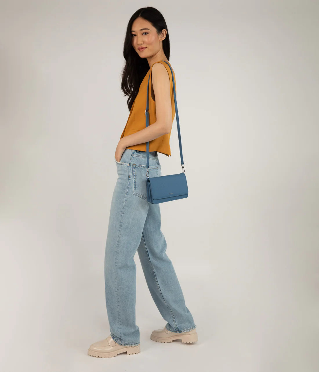 Matt and Nat Crossbody Bee Bag | Purity Galaxy, Vegan Leather