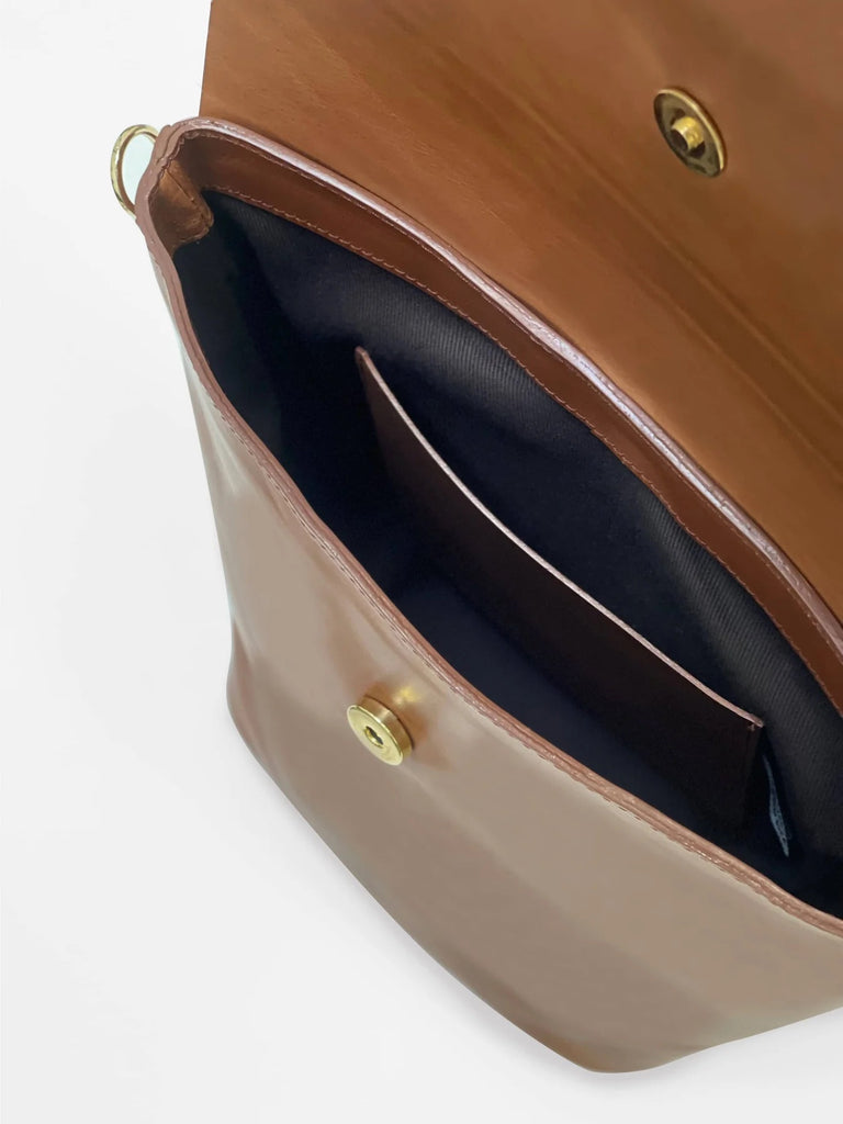 Brave Leather Virtue Bag | Brandy, Handcrafted in Canada