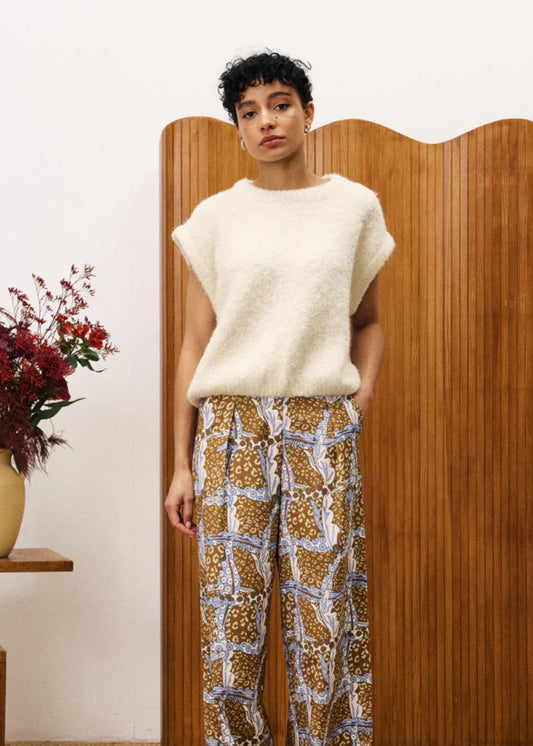 FRNCH Jasmin Sweater | Cream, Designed in France