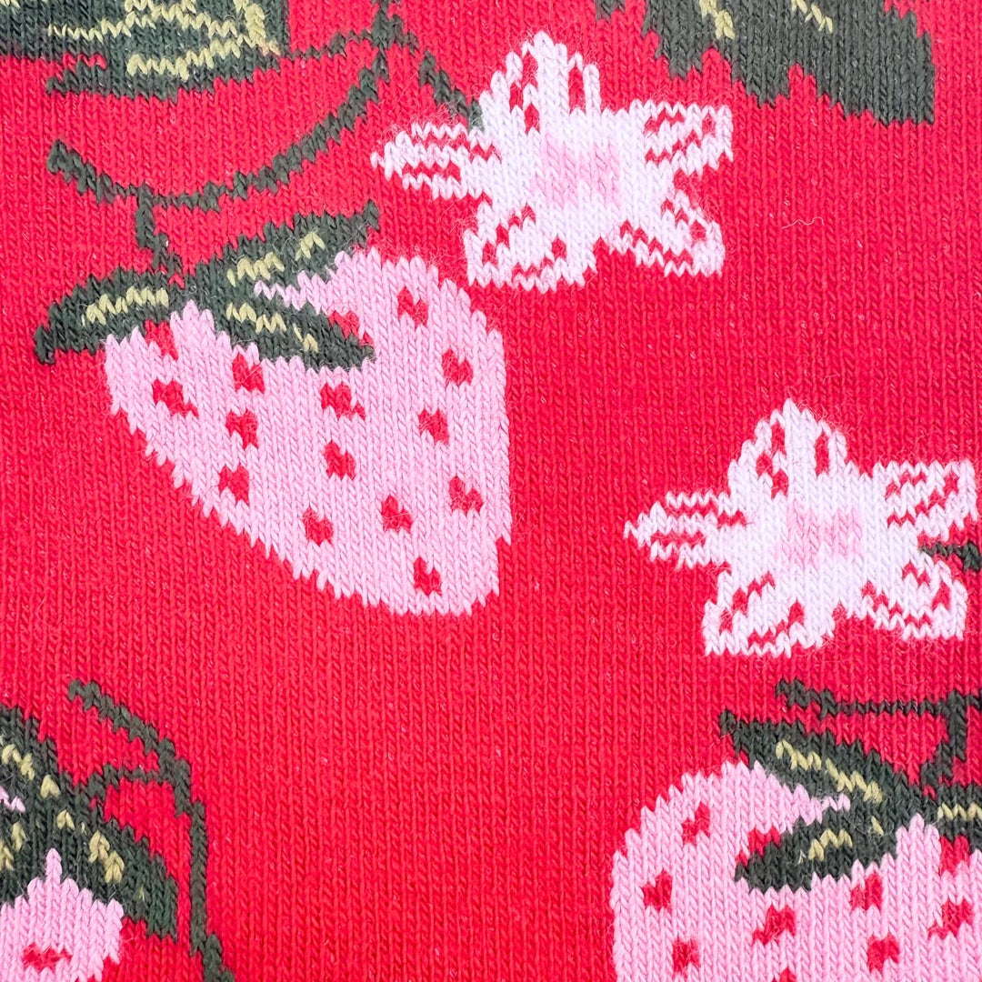 Friday Sock Co. Women's Mismatched Socks | Strawberry