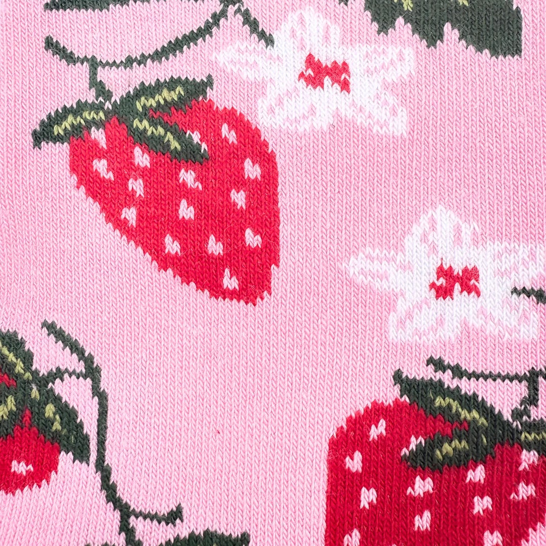 Friday Sock Co. Women's Mismatched Socks | Strawberry