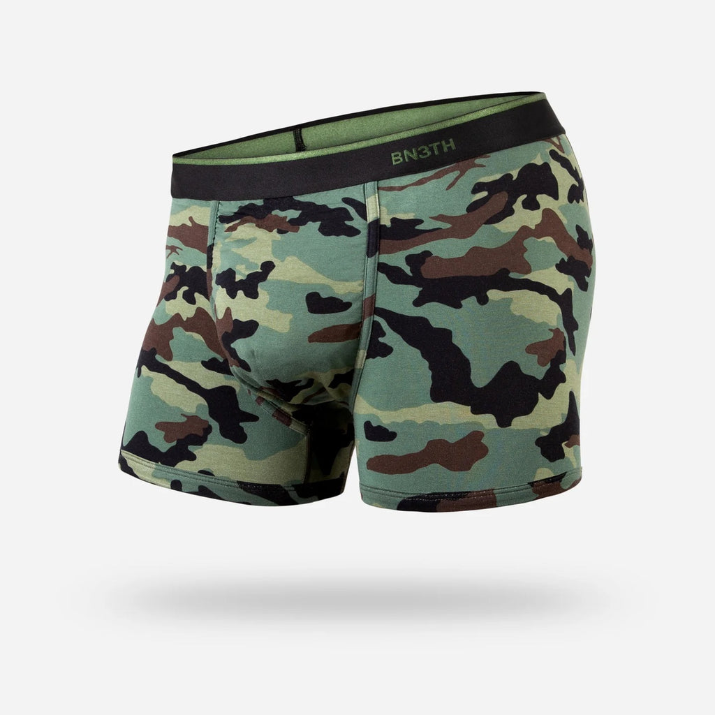 BN3TH Trunk Green Camo | Breathable, Lightweight, with 3D Pouch