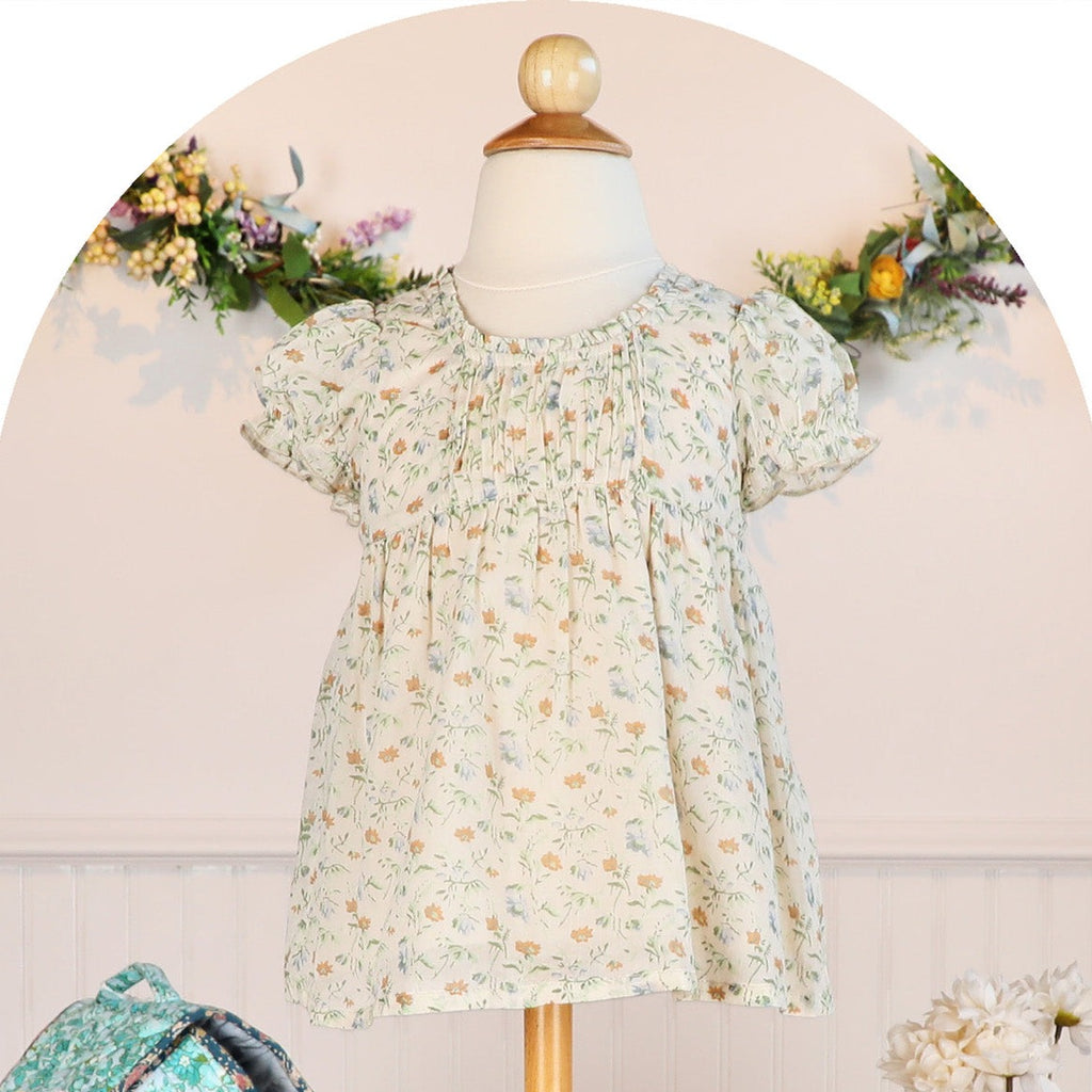 April Cornell - Regency Poem Baby Dress - Ecru