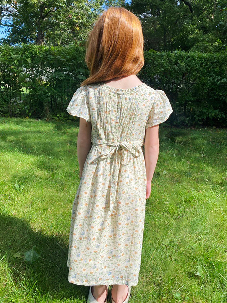 April Cornell - Regency Poem Little Girls Dress - Ecru