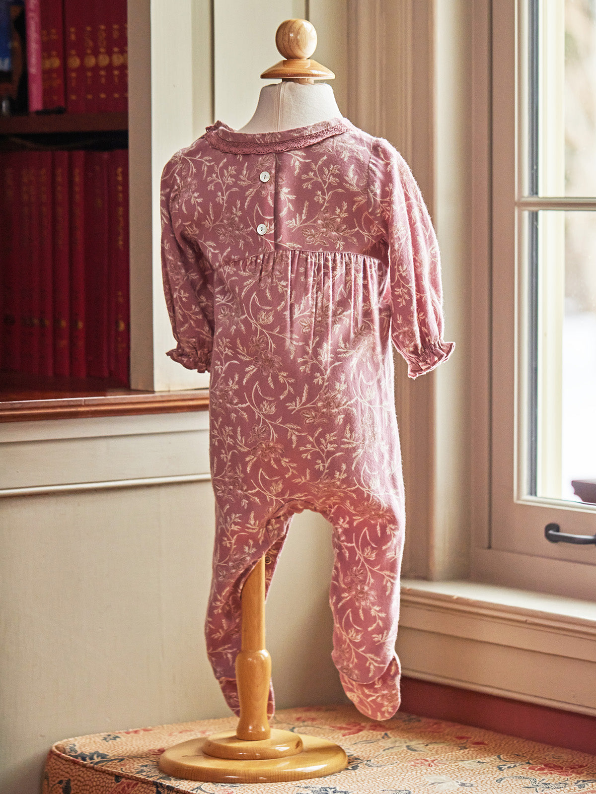 April Cornell Emery Baby Romper | Rose