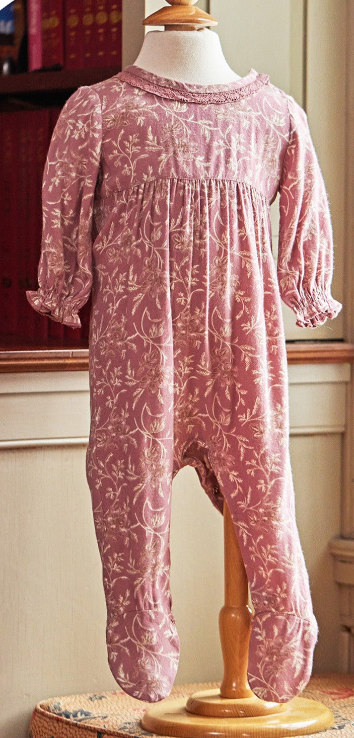 April Cornell Emery Baby Romper | Rose
