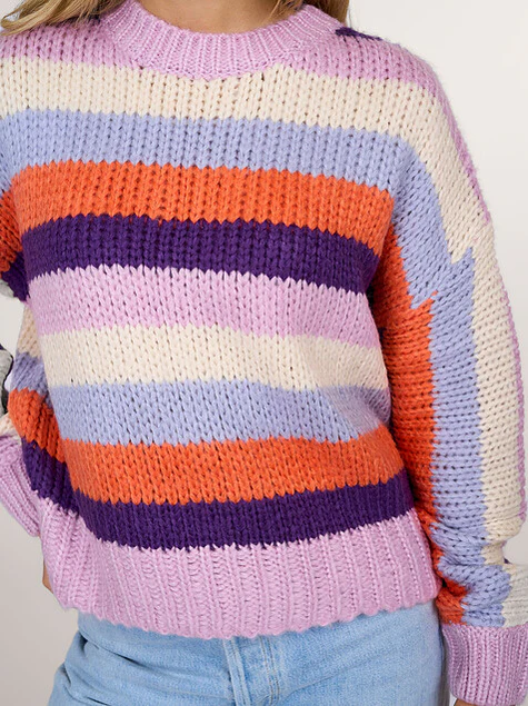FRNCH Arlene Sweater | Lilac, Designed in France