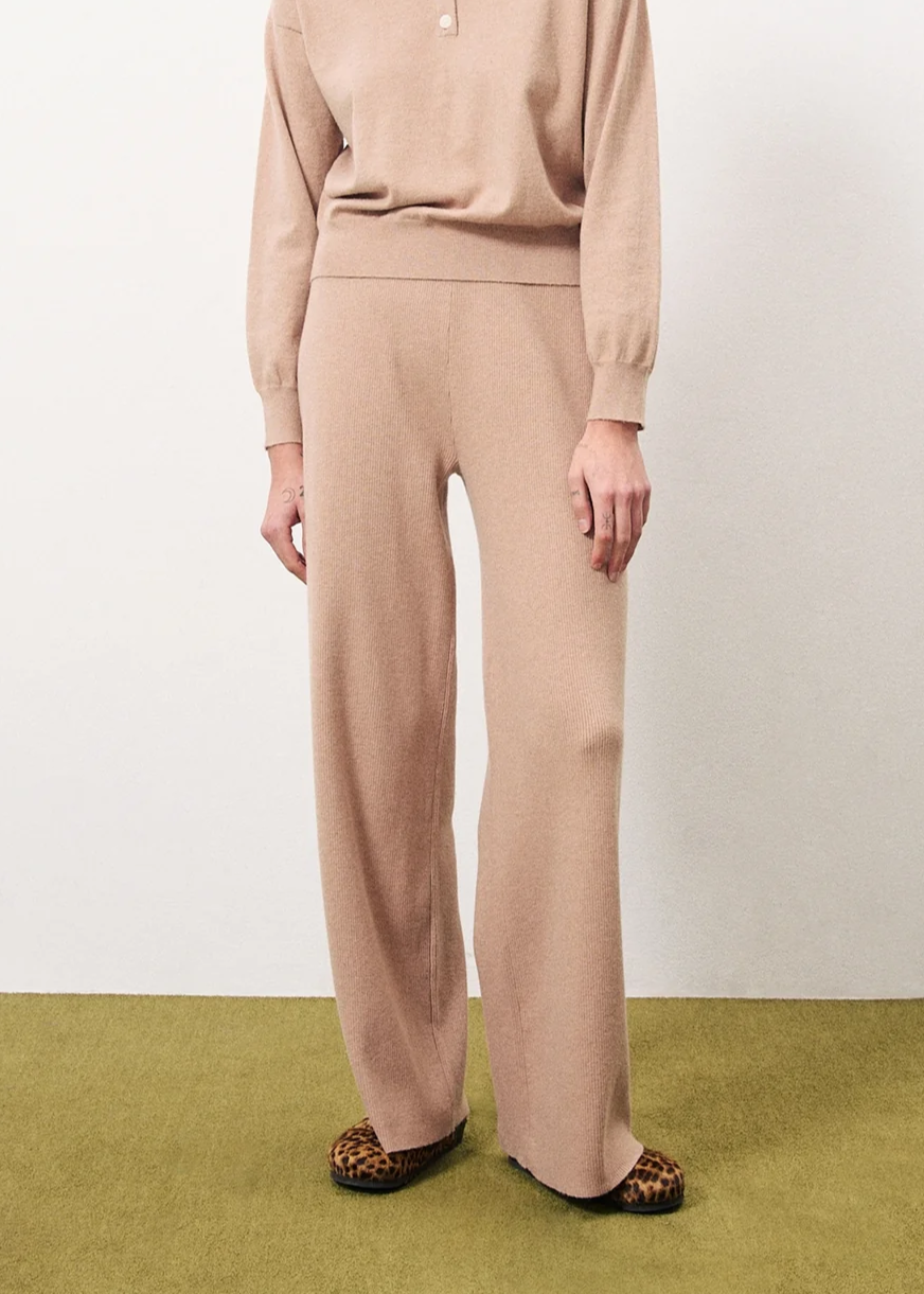 FRNCH Rani Pants | Camel, Designed in France