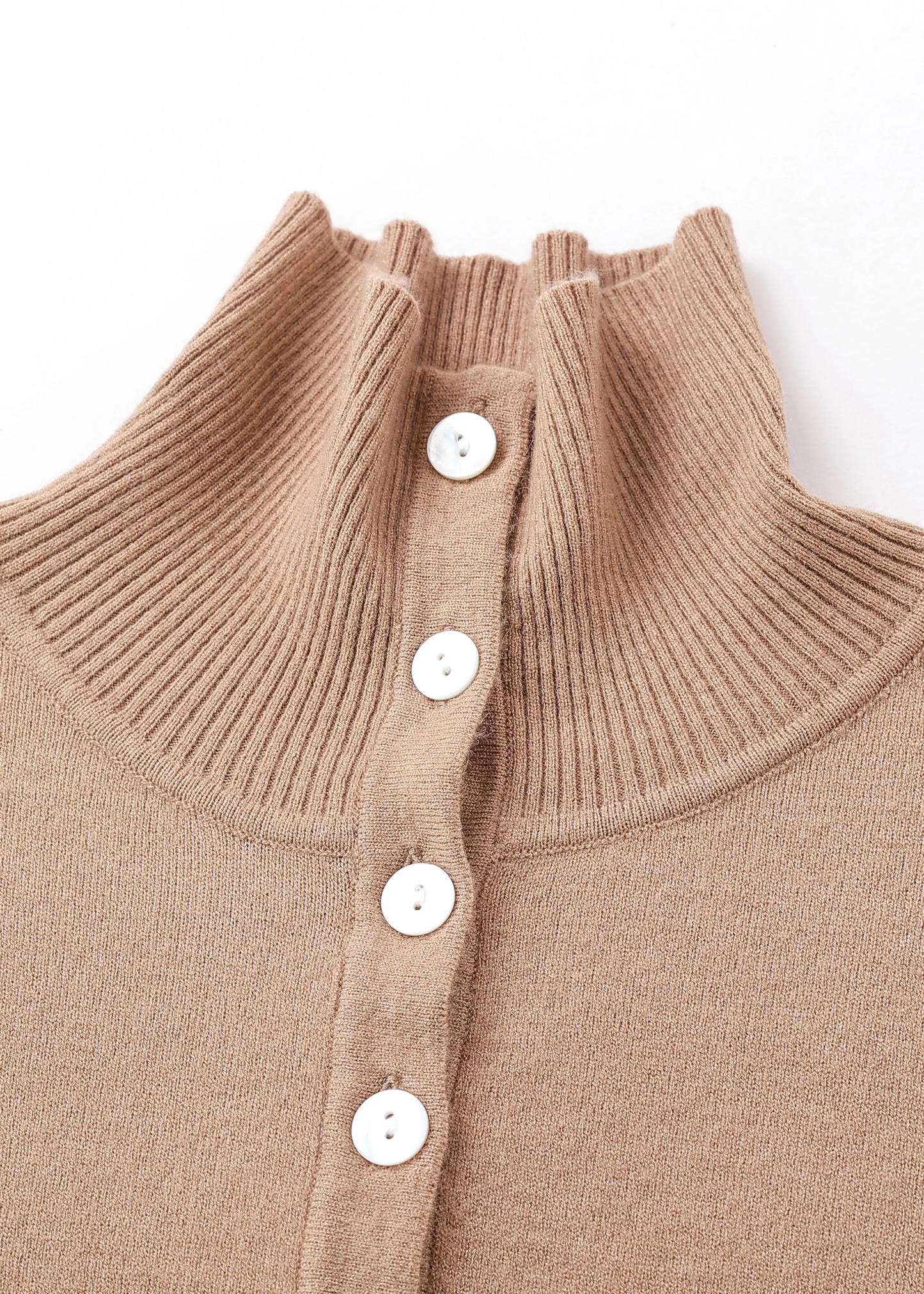 FRNCH Nandy Sweater | Camel, Designed in France