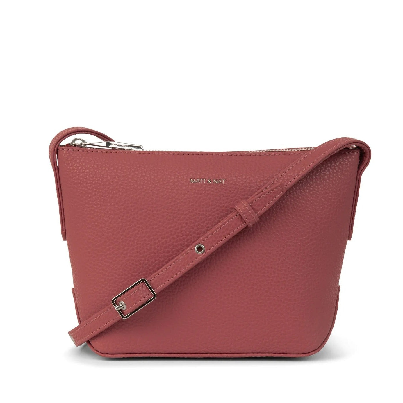 Matt & Nat Sam Crossbody Bag - Purity Lychee, Vegan Leather