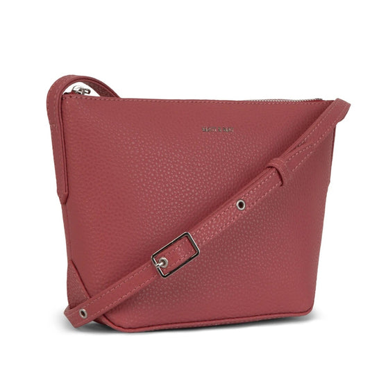 Matt & Nat Sam Crossbody Bag - Purity Lychee, Vegan Leather