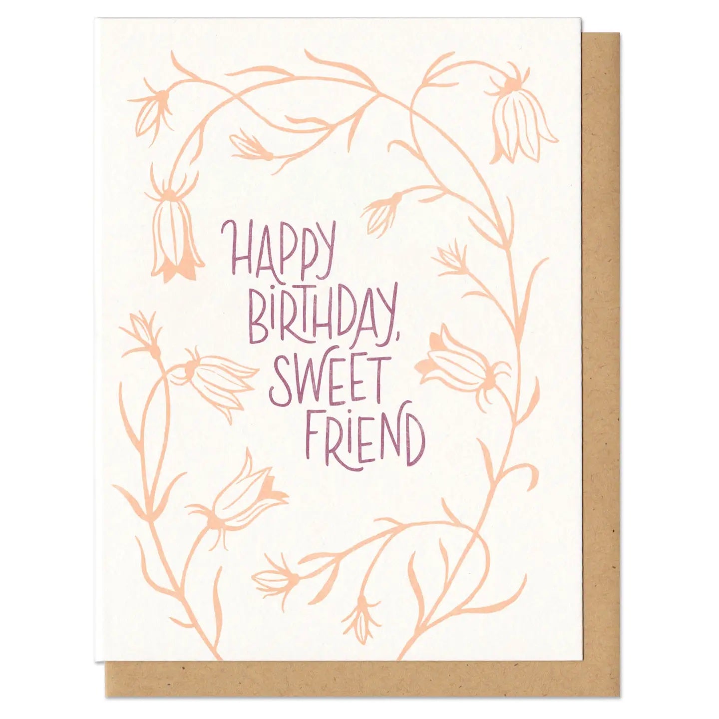 Frog & Toad Press | Birthday Card, Sweet Friend, Made in USA