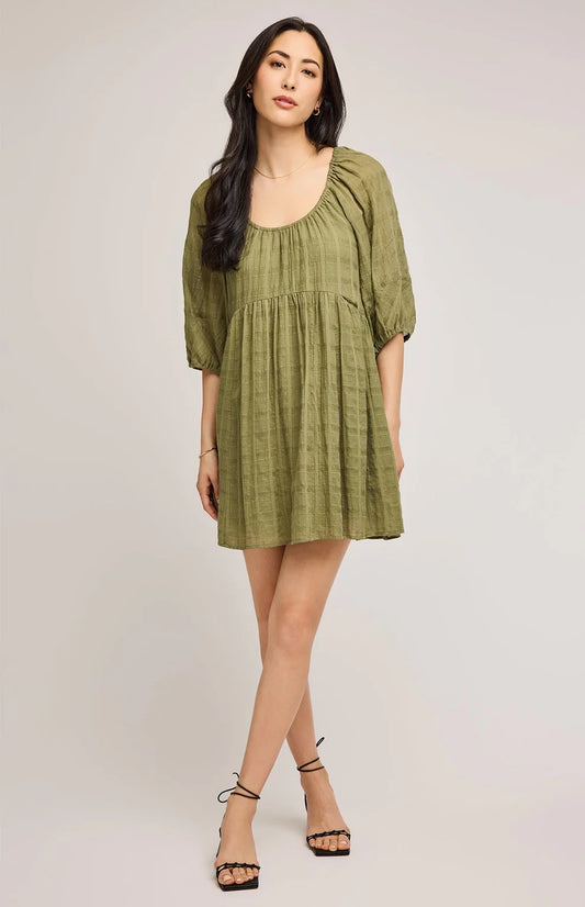Gentle Fawn tallulah Mini Dress | Matcha, Designed in Canada