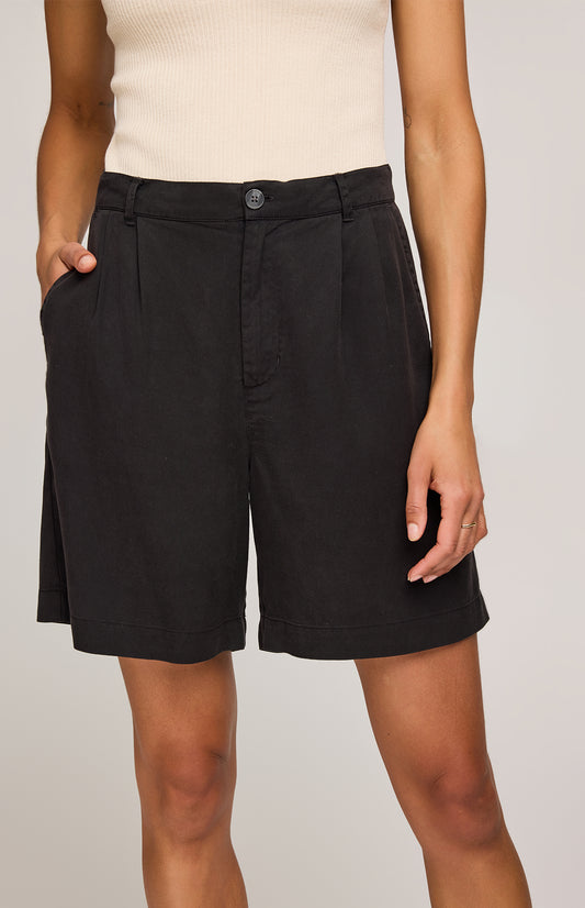 Gentle Fawn Riley Shorts | Washed Black, Designed in Canada