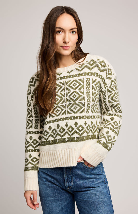 Cypress Sweater - Heather Moss