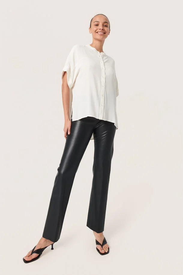 Soaked in Luxury Helia Shirt, Broken White | Designed in Denmark