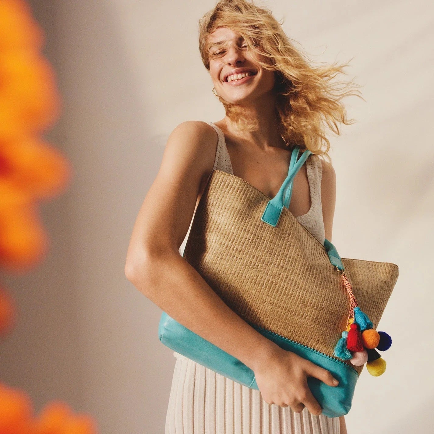 Hobo Bag - Shopper Tote - Natural