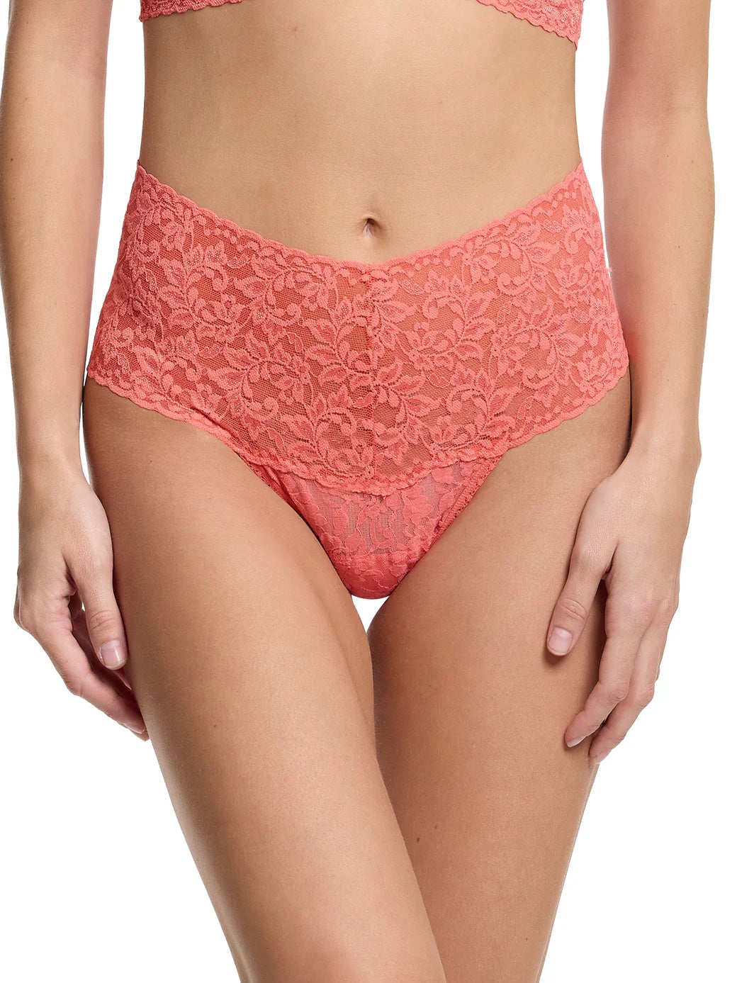 Hanky Panky Retro Thong Courageous Coral