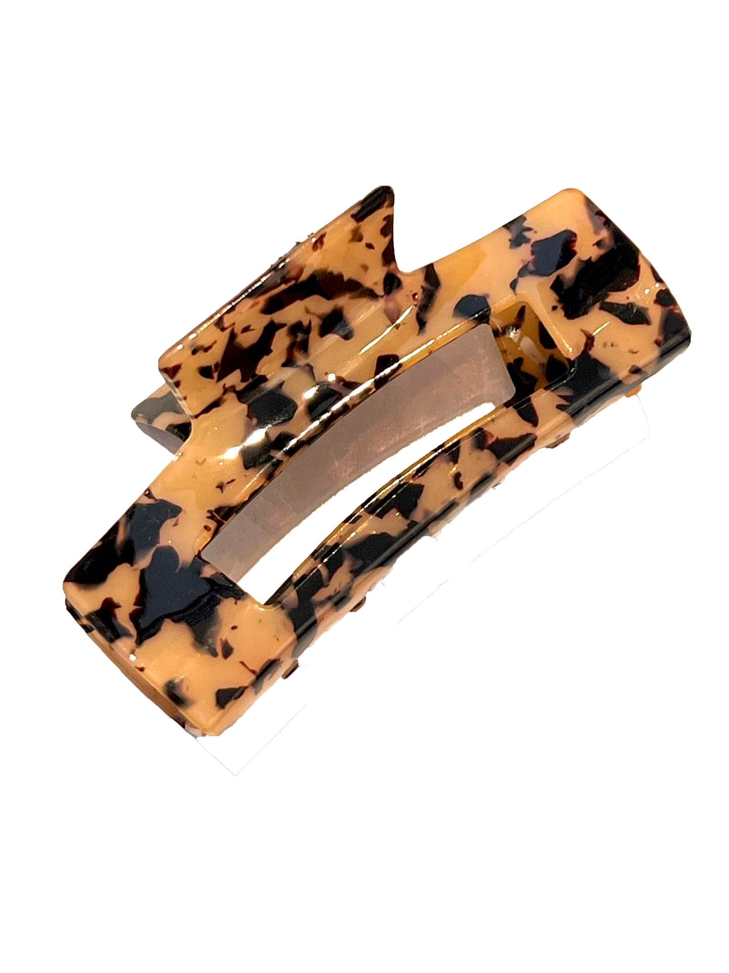 Tortoise Hair Clip - Brown