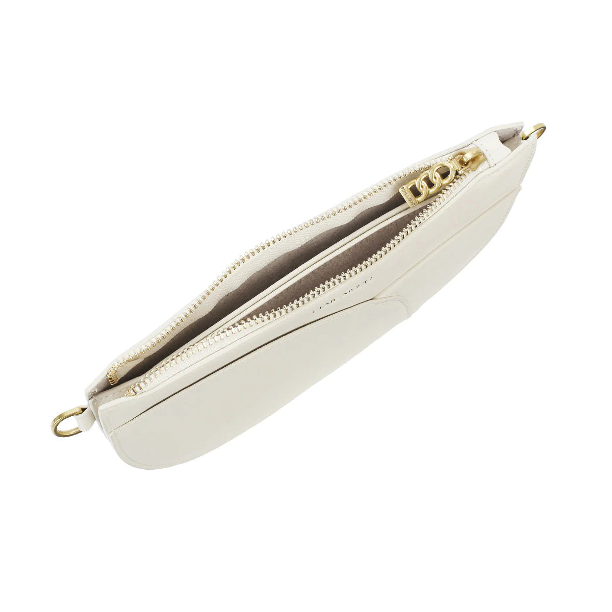 Pixie Mood Ivy Pouch - Coconut Cream, Vegan Leather