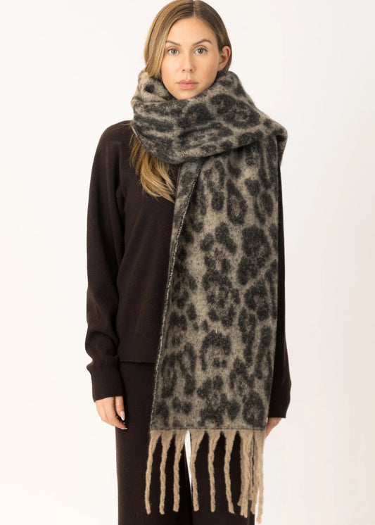 Lyla + Luxe Leopard Scarf | Drift, Designed in Canada