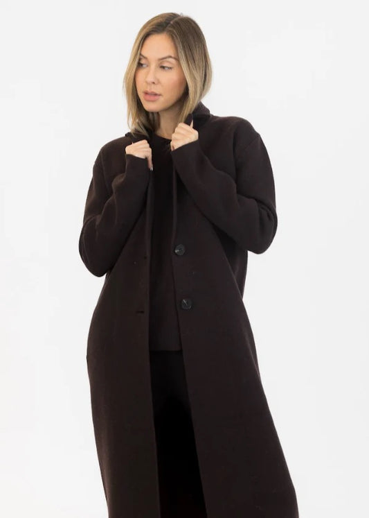 Lyla + Luxe Vicki Coat | Black, Designed in Canada