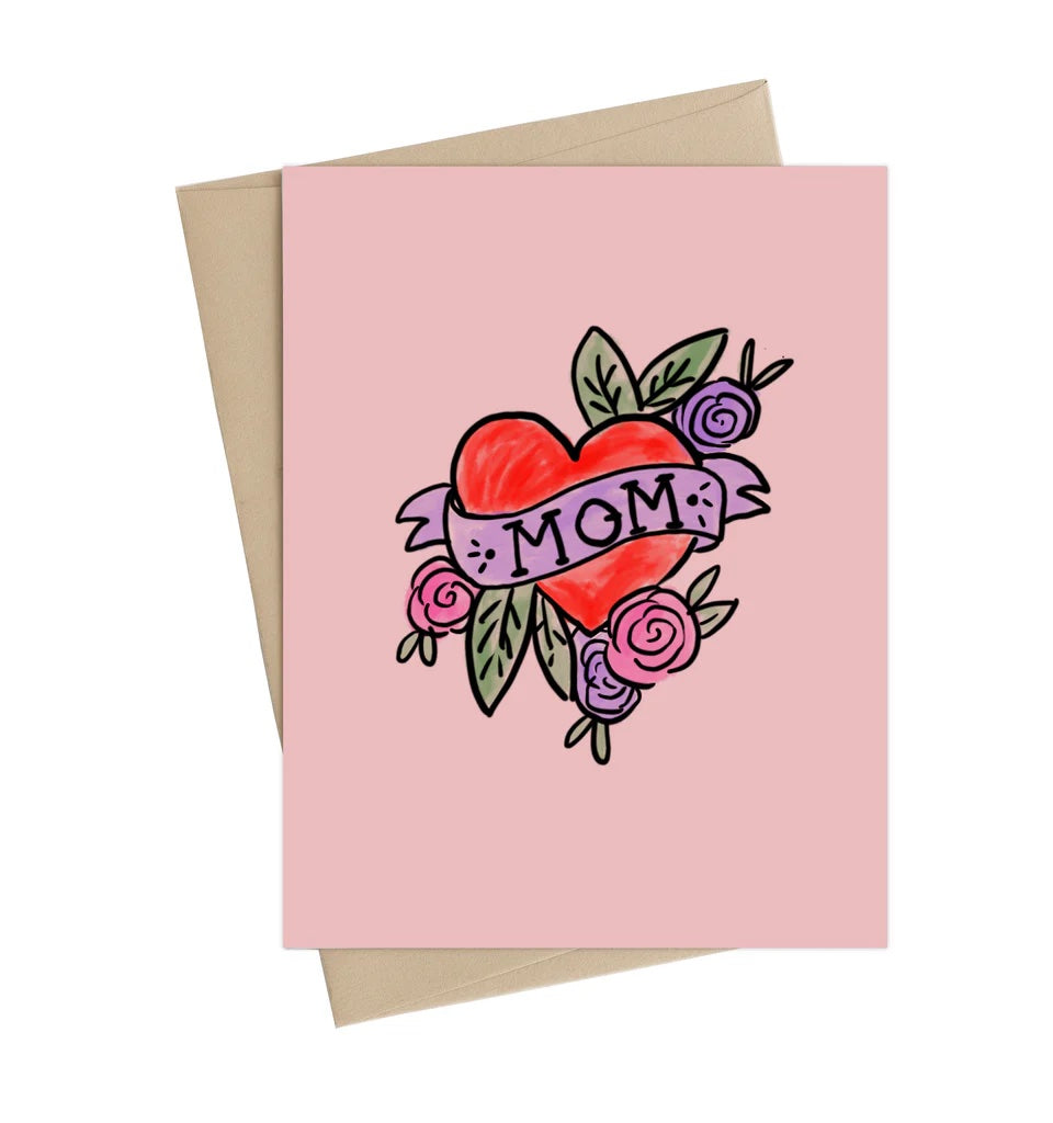 Little May Papery - Mother's Day Card - Mom Tattoo