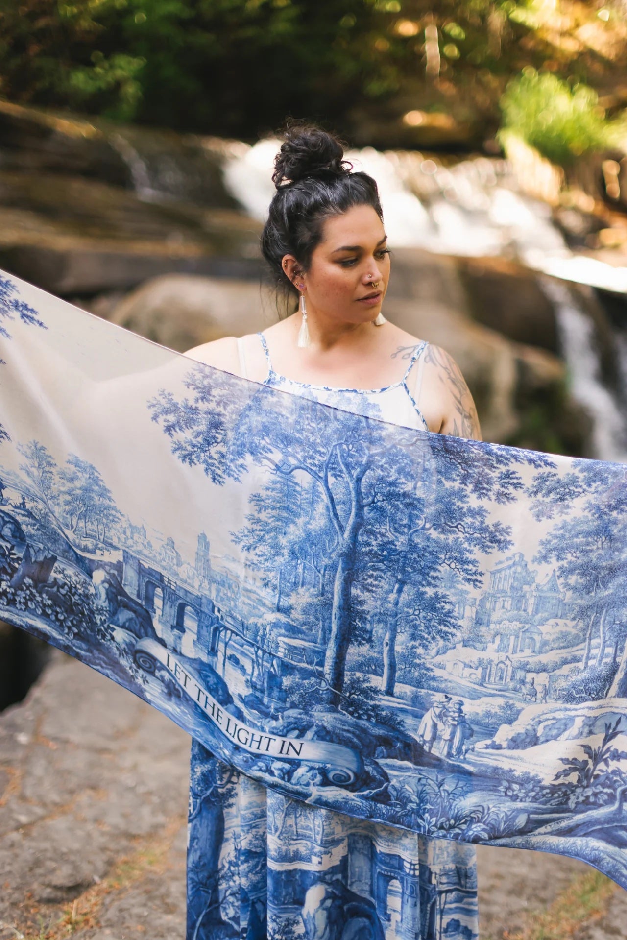 Market of Stars Scarf | Let the Light in, Designed in Canada