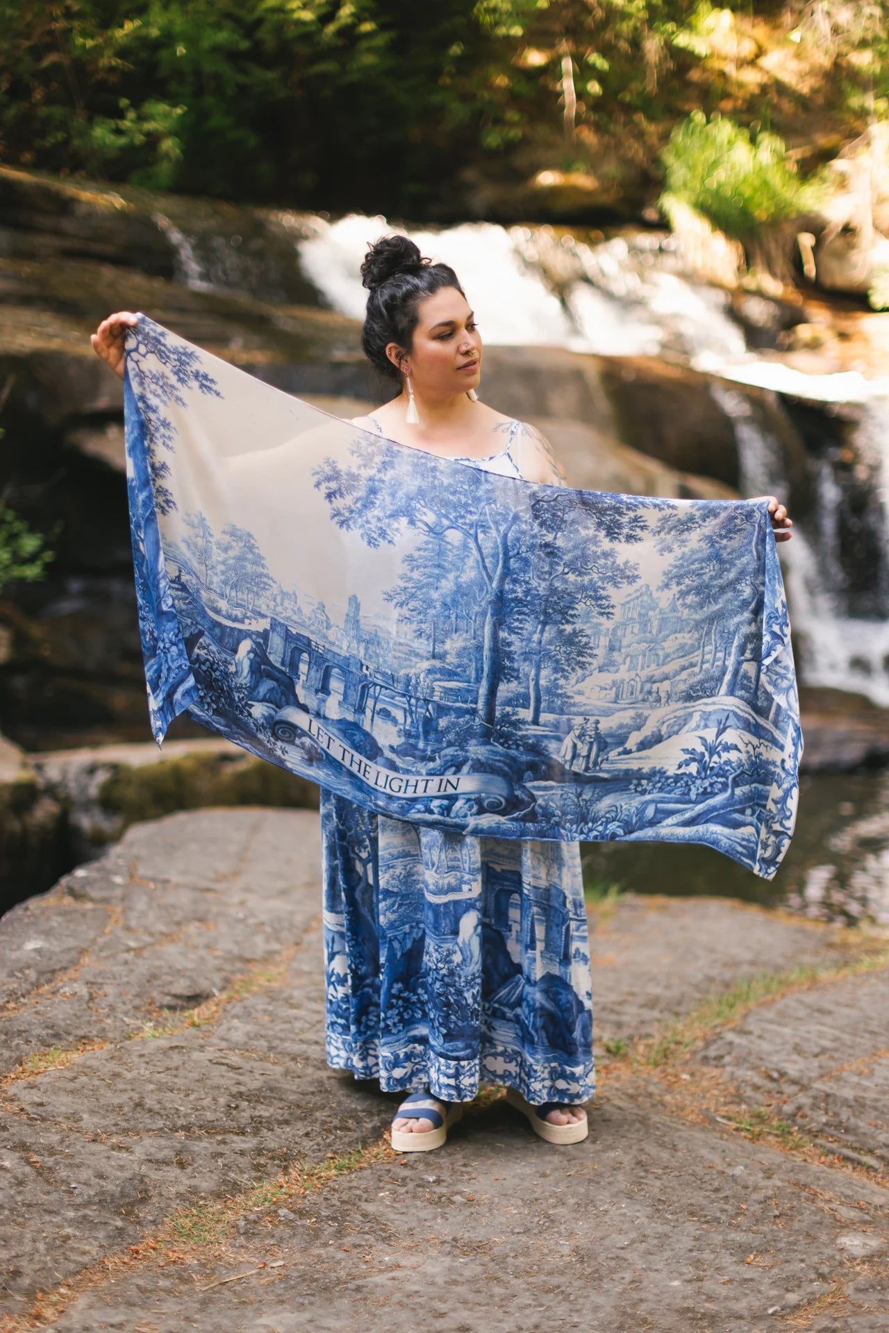 Market of Stars Scarf | Let the Light in, Designed in Canada