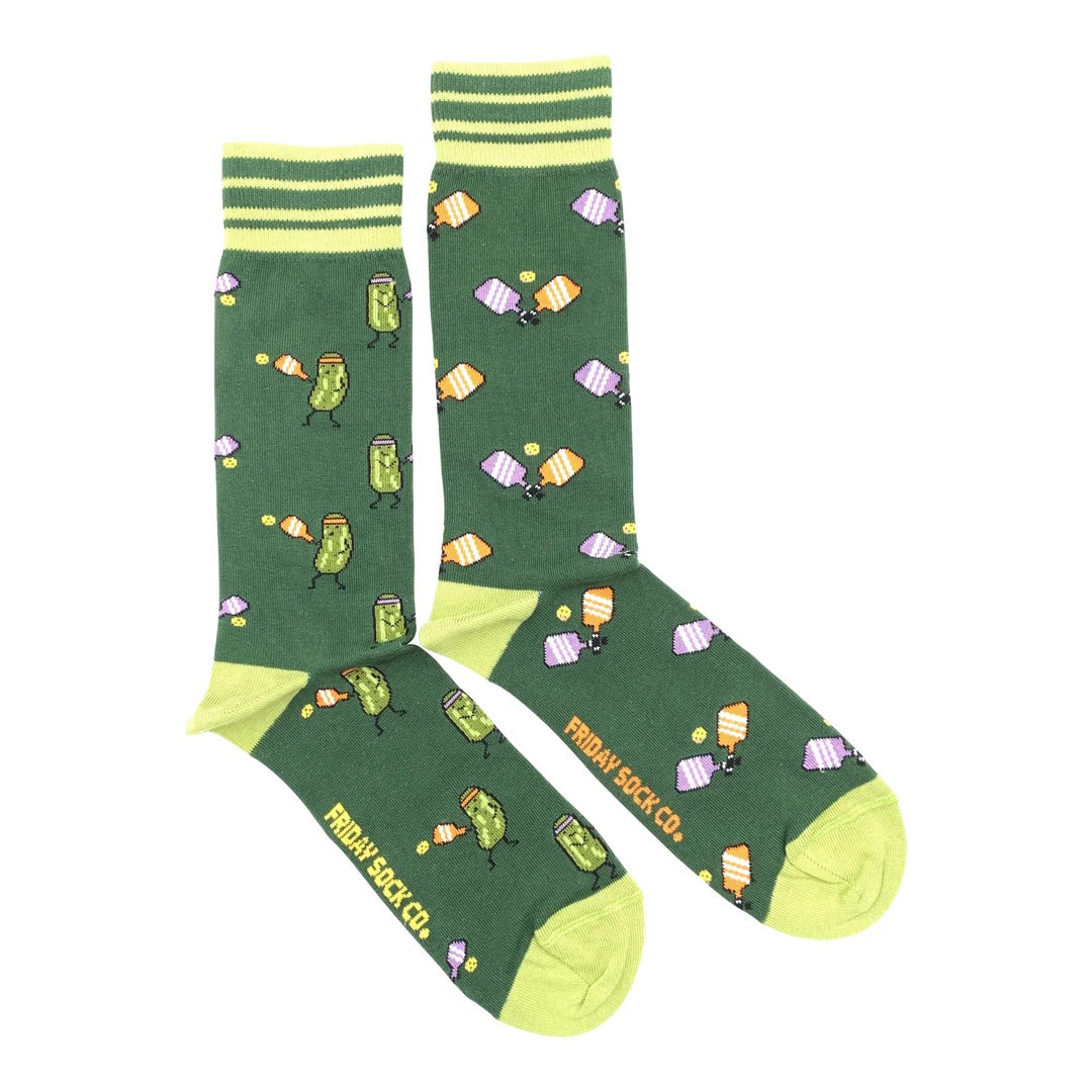 Men's Mismatched Socks - Pickleball