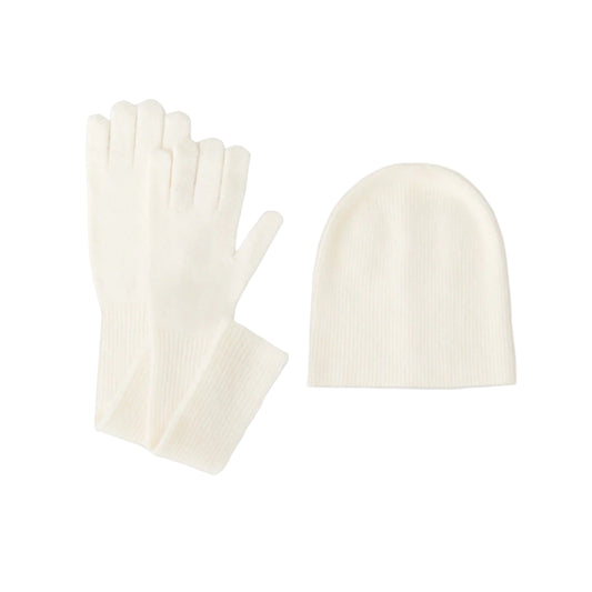 Soia & Kyo Millie Cashmere Blend Set | Powder, Designed in Canada