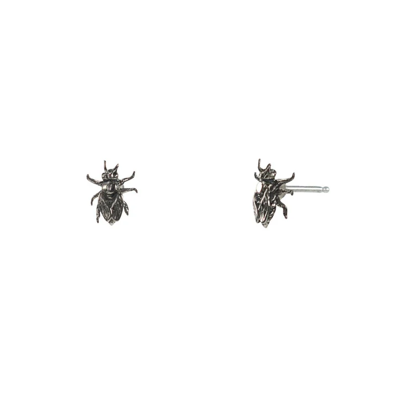 Mimi + Marge - Bee Studs - Silver