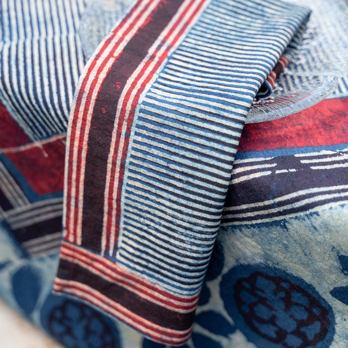 April Cornell Cotton Napkins Set of 4, Mod Mix | Natural Dye