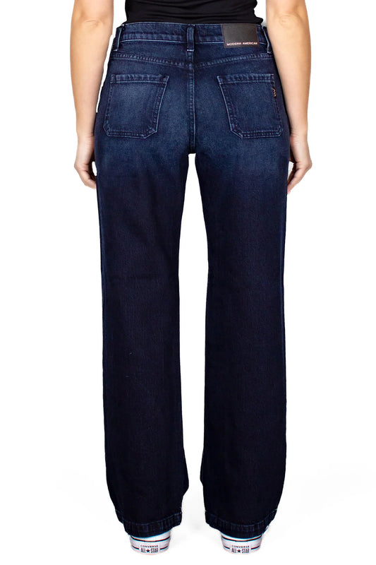 Modern American Jeans Farrah Apache, Blue | Ethical Denim